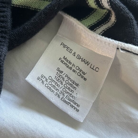 Veronica Beard Collared Button Back Striped Shirt Sweater ASO Spencer Hastings - Picture 8 of 11